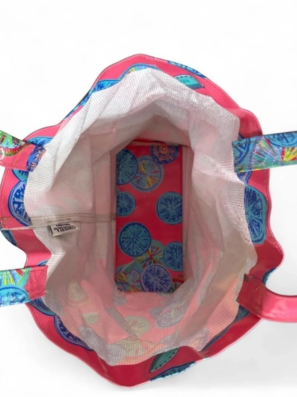Pink Citrus Consuela Tote Bag